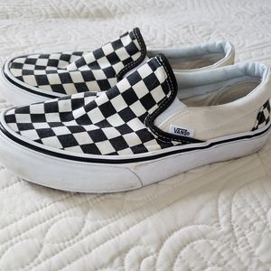 Checkered Vans
